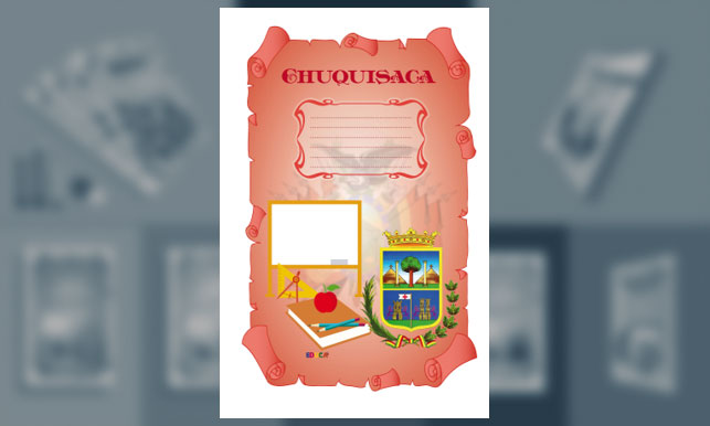 Carátula de Chuquisaca (Tamaño Oficio)