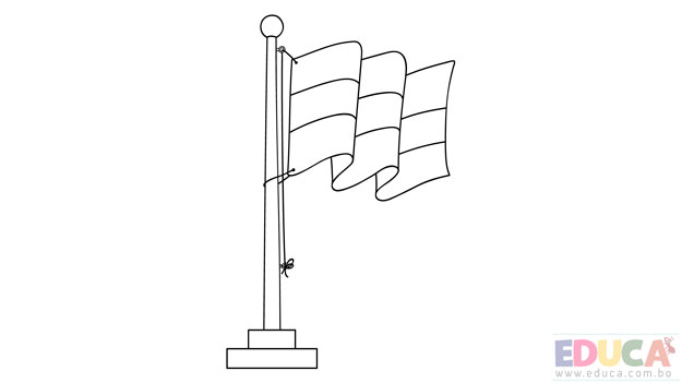 Dibujo de bandera de Bolivia para colorear | Dibujos, Imágenes | Dibujo de bandera de Bolivia para colorear | Dibujos, Imágenes |