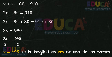 Solución - Ejercicio 84-11 - Problemas sobre ecuaciones enteras de primer grado con una incógnita - Algebra de Baldor