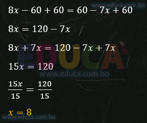 Solución - Ejercicio 84-14 - Problemas sobre ecuaciones enteras de primer grado con una incógnita - Algebra de Baldor