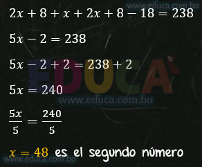 Solución - Ejercicio 84-3 - Problemas sobre ecuaciones enteras de primer grado con una incógnita - Algebra de Baldor