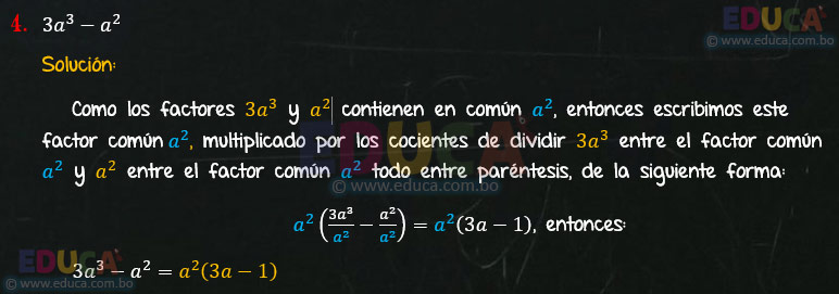 Solución - Ejercicio 89-4 - Descomposición factorial - Algebra de Baldor