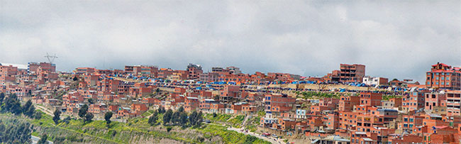 Límite arcifinio entre El Alto y La Paz