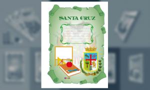 Carátula del Departamento de Santa Cruz (tamaño carta)