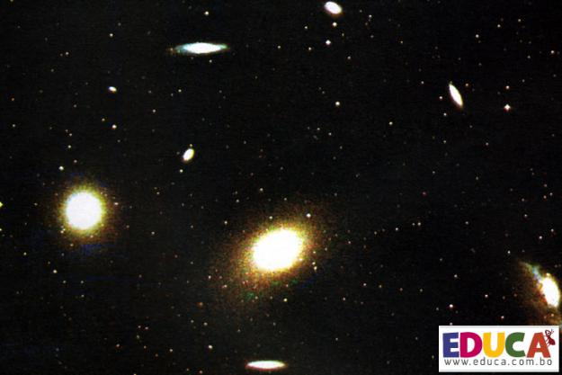 espacio infinito - cúmulo virgo