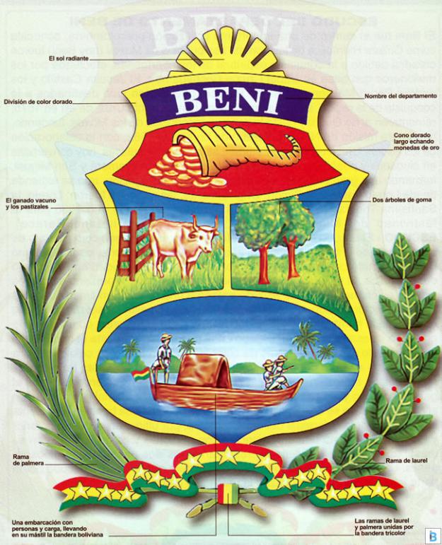 Escudo del Departamento de Beni