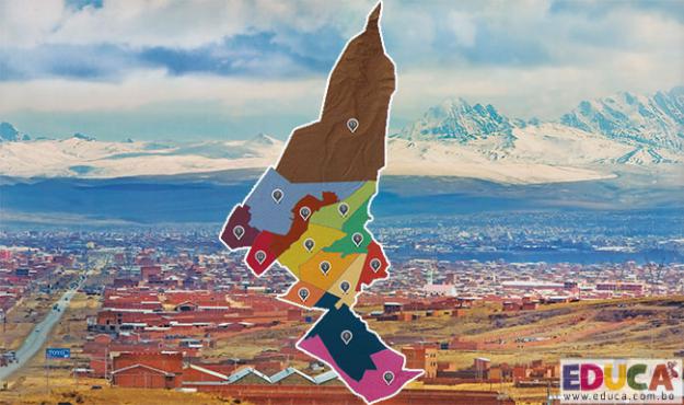 Geografía del Municipio de El Alto - La Paz, Bolivia.
