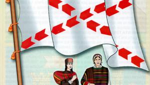 bandera y vestimenta típica de chuquisaca