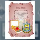 Carátula del Departamento de La Paz (tamaño carta)