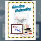 Carátula de Ciencias Naturales (tamaño carta)