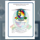 Carátula - Universidad Pública de El Alto (UPEA)